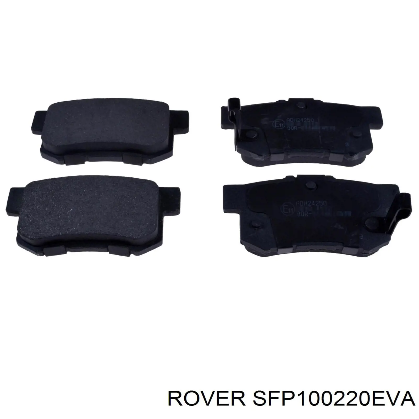 Задні гальмівні колодки SFP100220EVA Rover