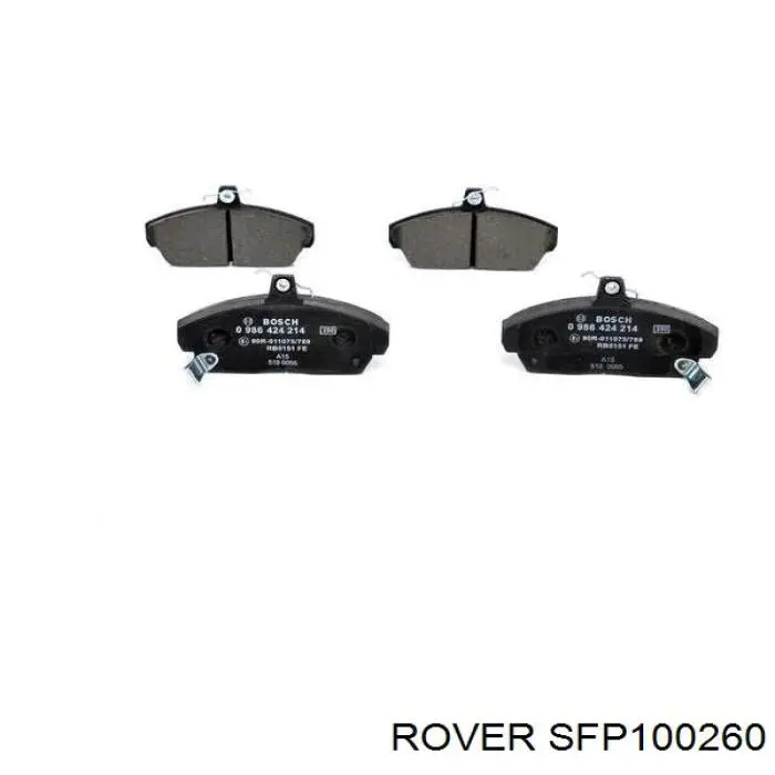 SFP100260 Rover колодки гальмівні передні, дискові