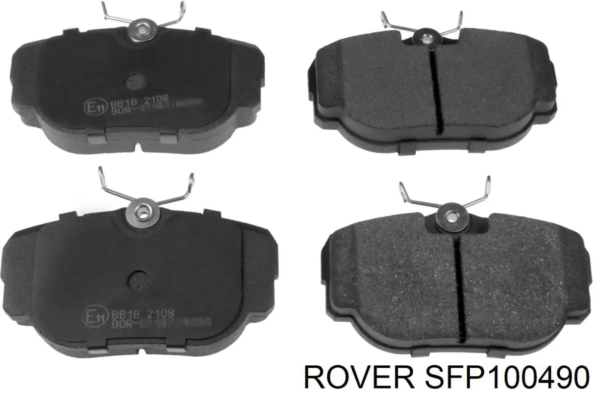 Колодки гальмові задні, дискові SFP100490 Rover