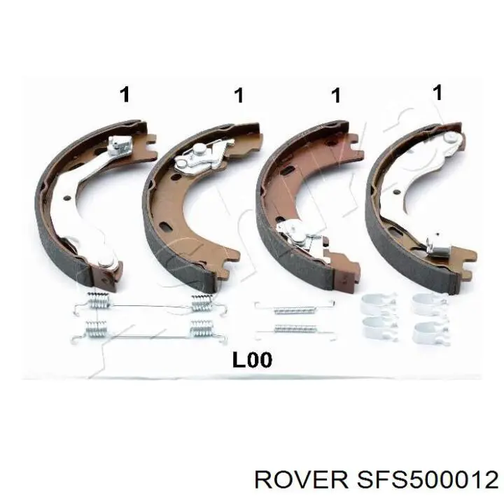 Колодки ручника SFS500012 Rover