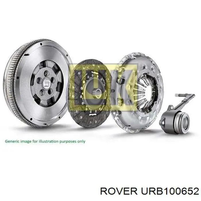 URB100652 Rover комплект зчеплення (3 частини)
