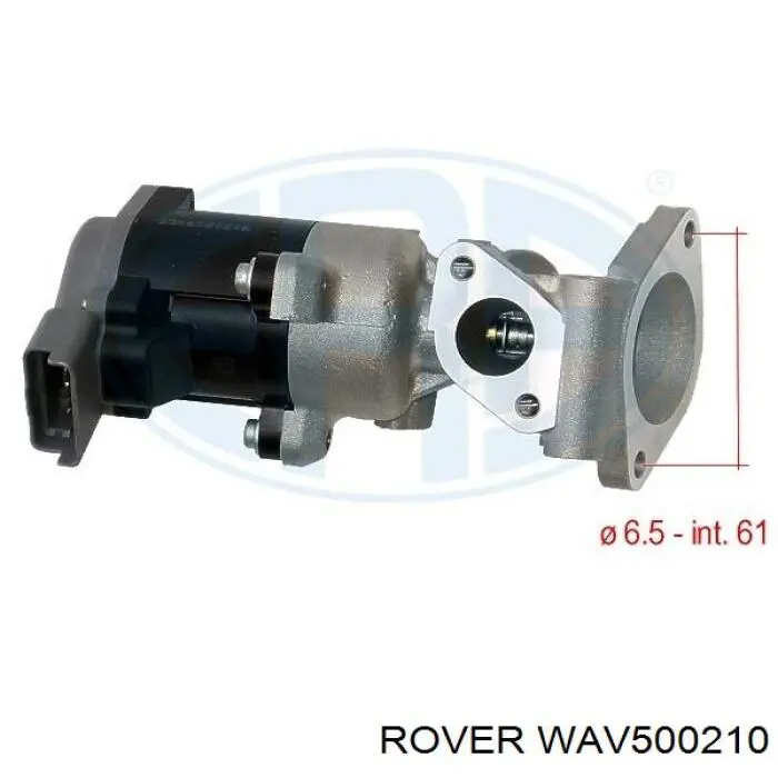 Клапан EGR, рециркуляції газів WAV500210 Rover