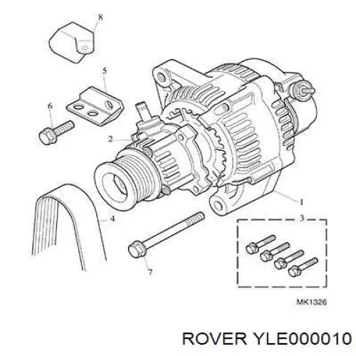CAL40146AS Casco Авто генератор