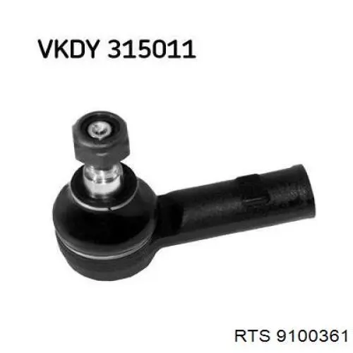 Наконечник рульовий RTS 9100361 ціна, від 7.57 USD