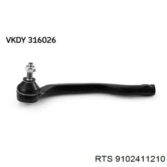 Наконечник рульовий RTS 9102411210 ціна, від 17.47 USD
