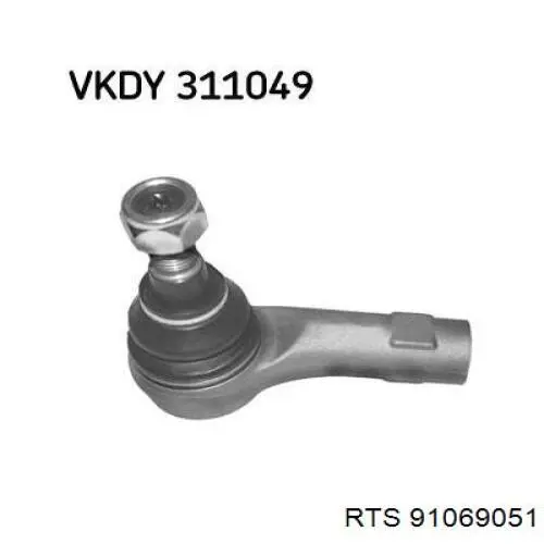 Наконечник рульовий RTS 91069051 ціна, від 15.00 USD