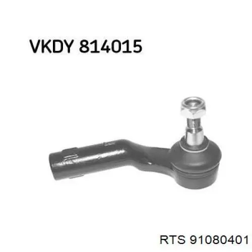 Наконечник рульовий RTS 91080401 ціна, від 12.07 USD