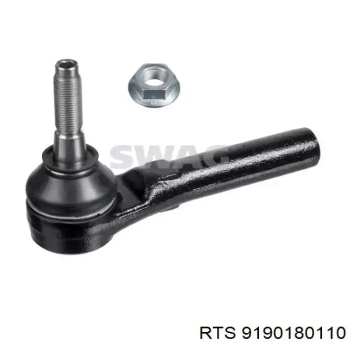 Наконечник рульовий RTS 9190180110 ціна, від 13.51 USD