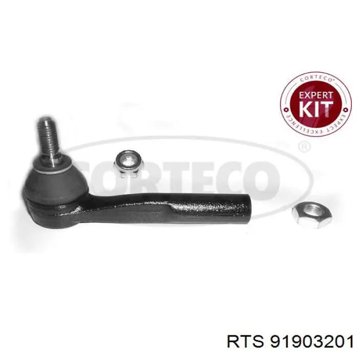 Наконечник рульовий RTS 91903201 ціна, від 10.45 USD