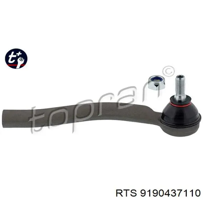 Наконечник рульовий RTS 9190437110 ціна, від 14.18 USD