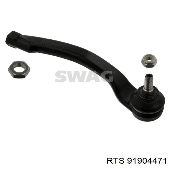 Наконечник рульовий RTS 91904471 ціна, від 13.75 USD