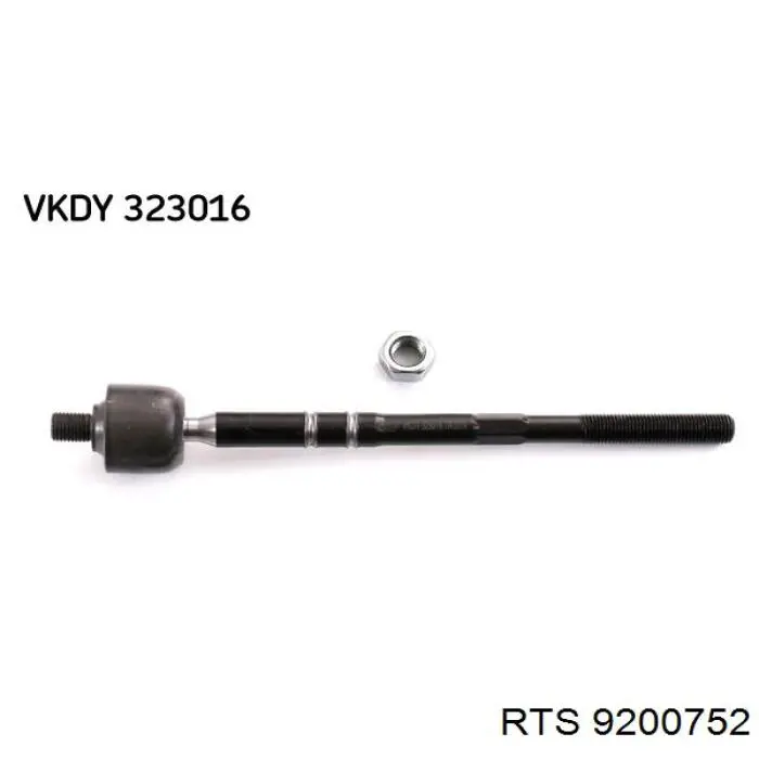 Тяга рульова поперечна RTS 9200752 ціна, від 12.36 USD