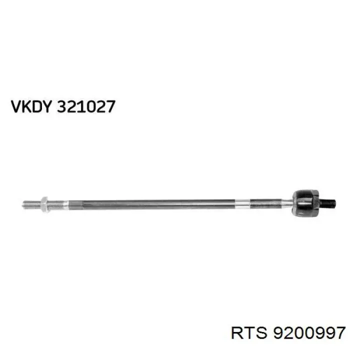 Тяга рульова поперечна RTS 9200997 ціна, від 11.51 USD