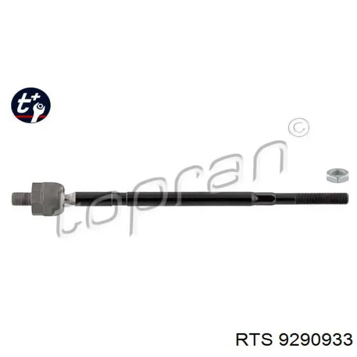 Тяга рульова поперечна RTS 9290933 ціна, від 11.10 USD