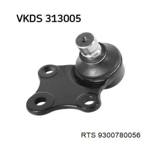 Кульова опора, нижня RTS 9300780056 ціна, від 10.63 USD