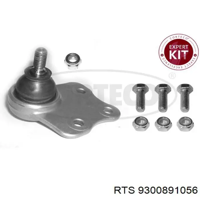 Кульова опора, верхня RTS 9300891056 ціна, від 16.90 USD