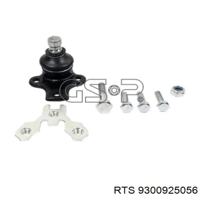Кульова опора, нижня RTS 9300925056 ціна, від 7.81 USD