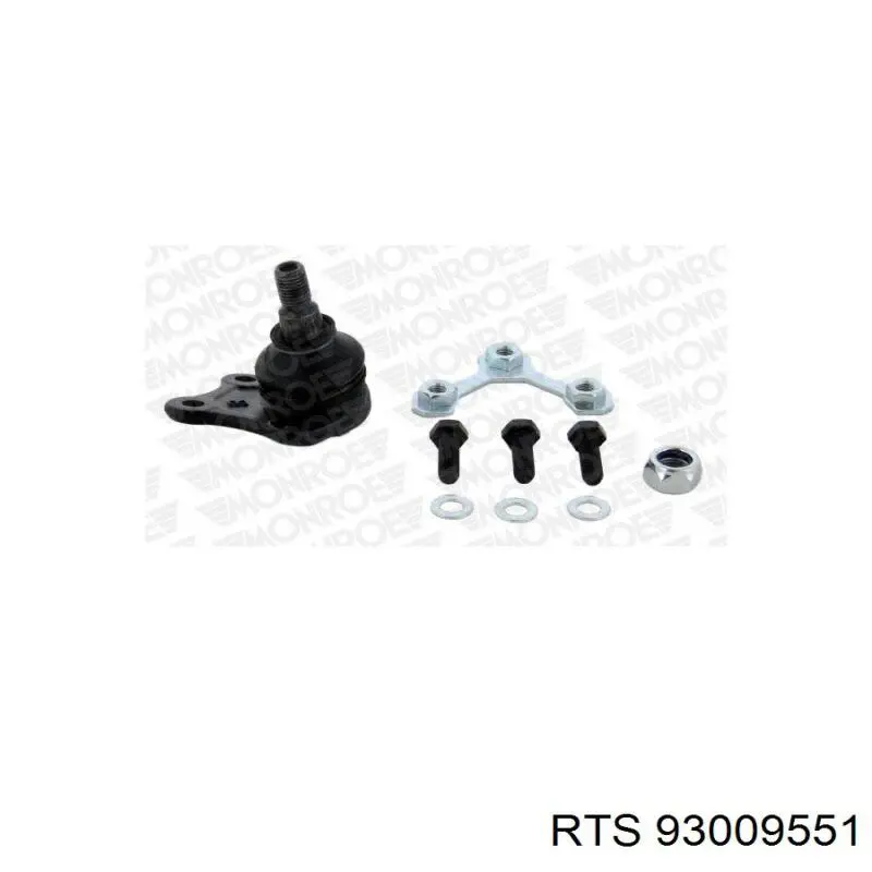 Кульова опора, нижня, права RTS 93009551 ціна, від 11.13 USD