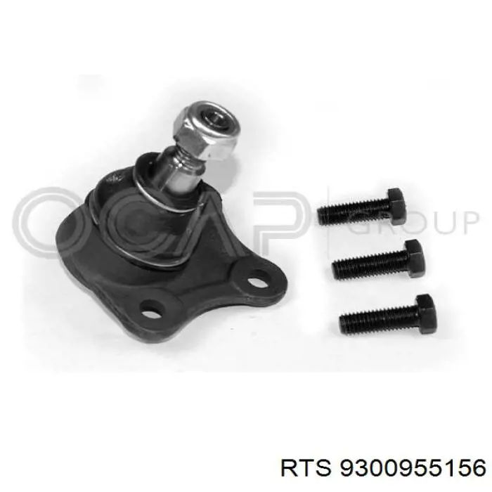 Кульова опора, нижня, права RTS 9300955156 ціна, від 11.91 USD
