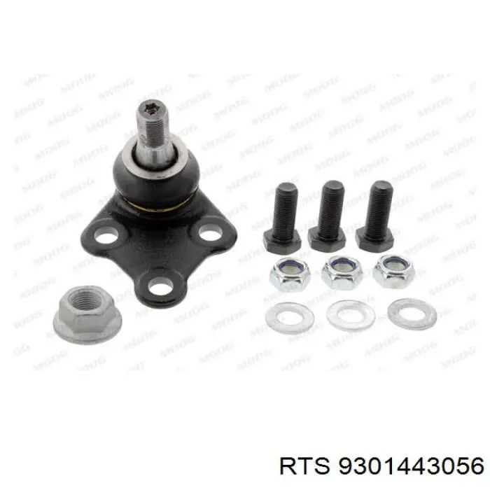 Кульова опора, нижня RTS 9301443056 ціна, від 21.38 USD