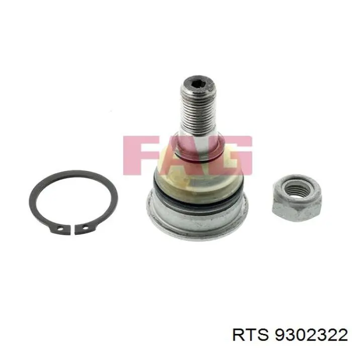 Кульова опора, нижня RTS 9302322 ціна, від 9.01 USD