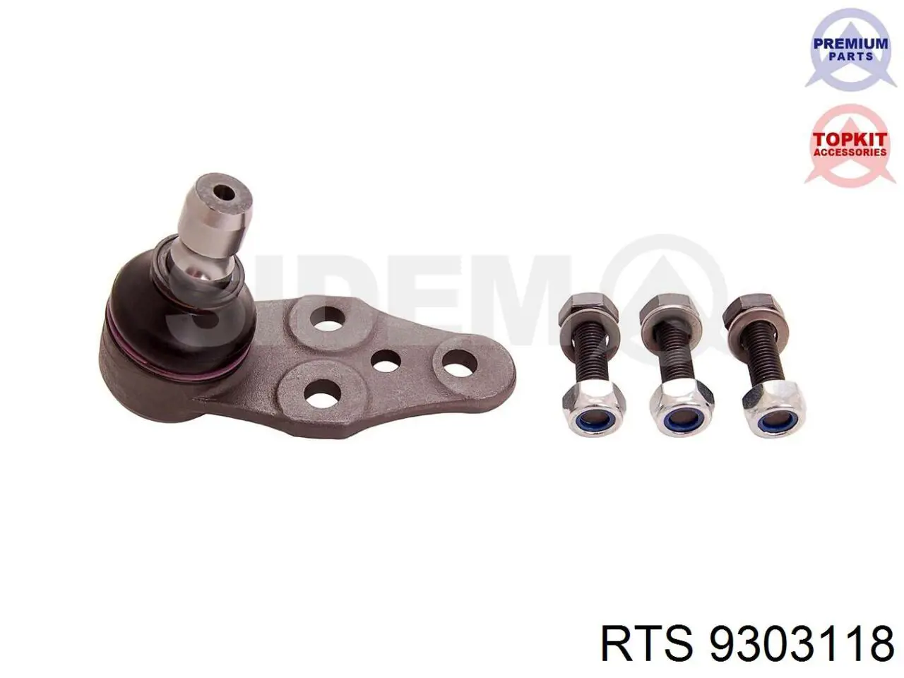 Кульова опора, нижня RTS 9303118 ціна, від 9.33 USD