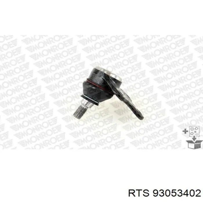 Кульова опора, нижня, ліва RTS 93053402 ціна, від 10.38 USD
