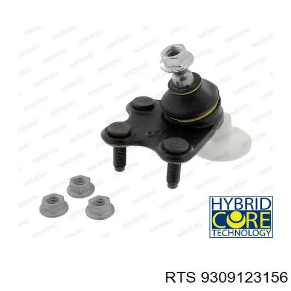 Кульова опора, нижня, права RTS 9309123156 ціна, від 14.26 USD