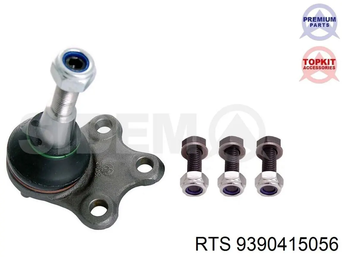 Кульова опора, нижня RTS 9390415056 ціна, від 16.32 USD