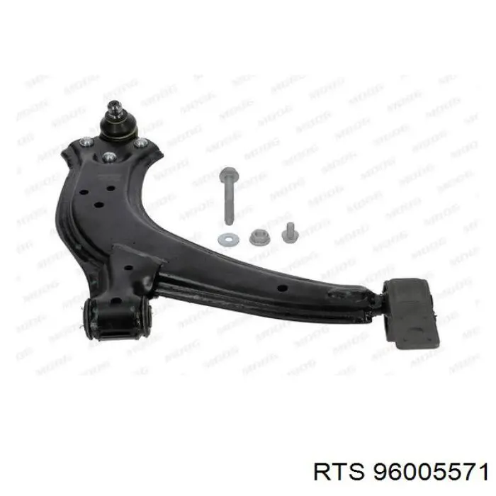 Важіль передньої підвіски нижній, правий RTS 96005571 ціна, від 42.77 USD