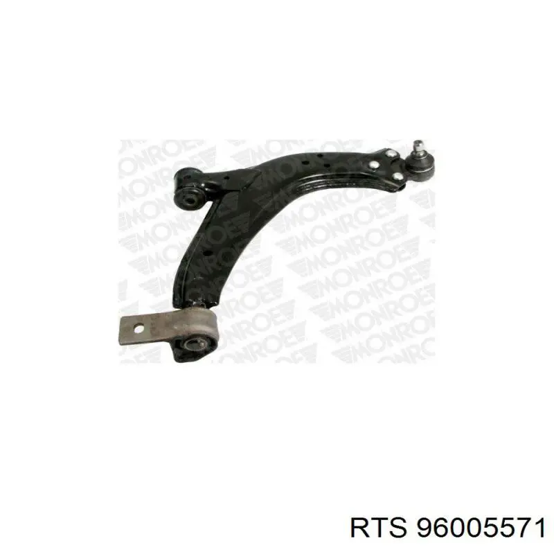 Важіль передньої підвіски нижній, правий RTS 96005571 ціна, від 42.77 USD