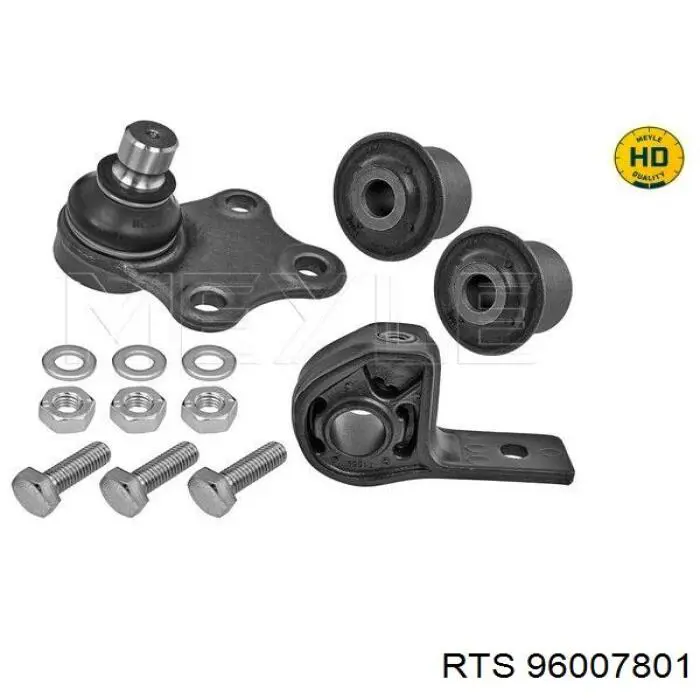Важіль передньої підвіски нижній, правий RTS 96007801 ціна, від 54.72 USD