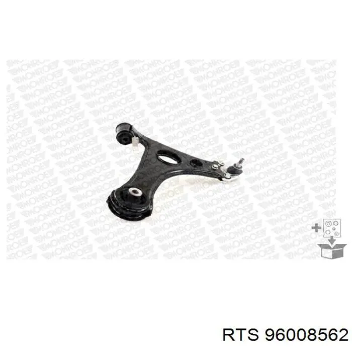 Важіль передній лівий RTS 96008562 ціна, від 62.26 USD