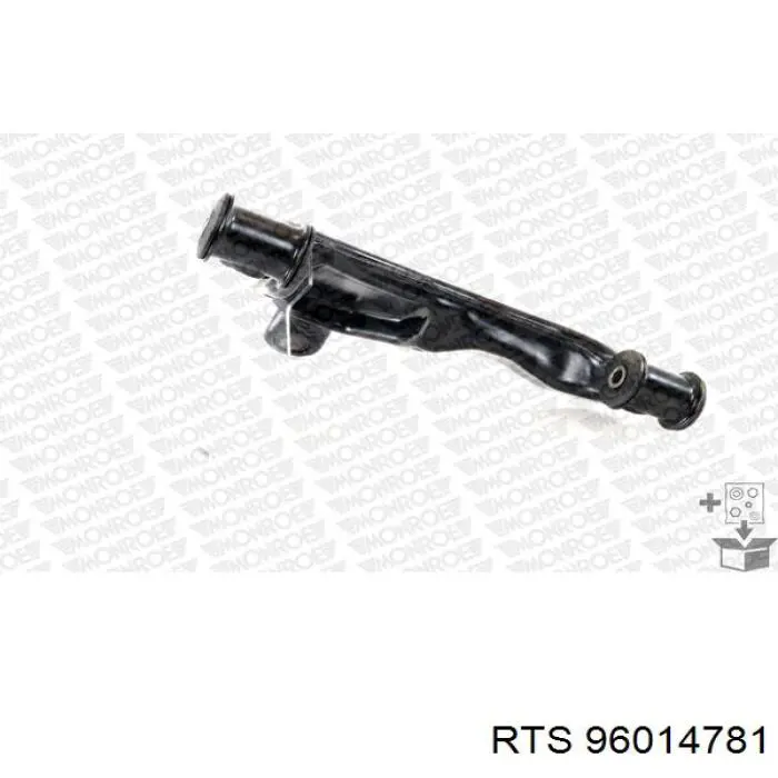 Важіль передньої підвіски нижній, правий RTS 96014781 ціна, від 89.81 USD