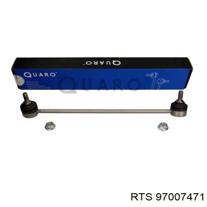 Стійка стабілізатора, переднього, права RTS 97007471 ціна, від 9.24 USD