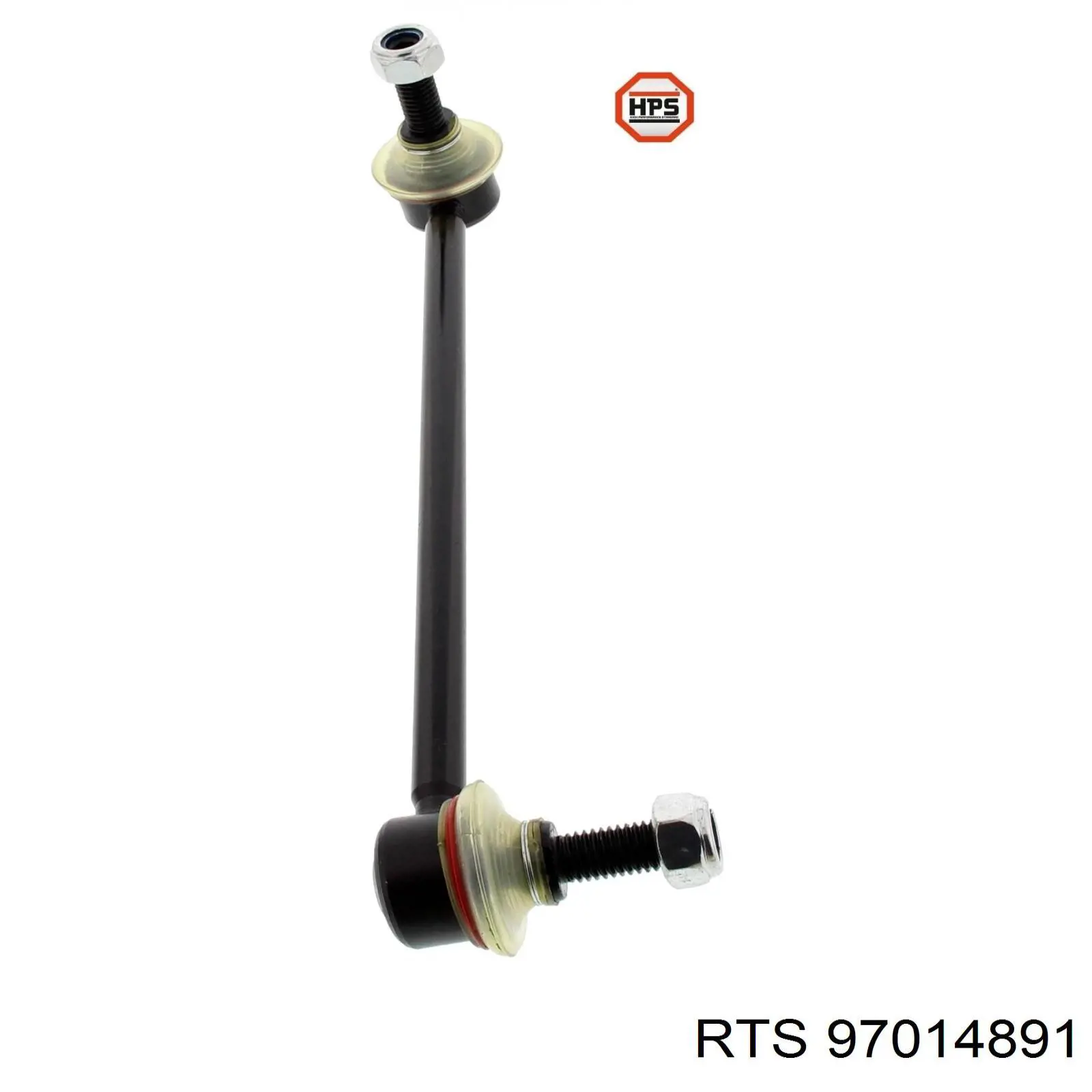 Стійка стабілізатора, переднього, права RTS 97014891 ціна, від 14.42 USD