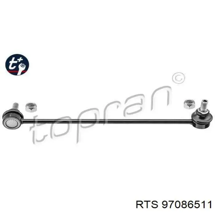 Стійка стабілізатора, переднього, права RTS 97086511 ціна, від 9.34 USD