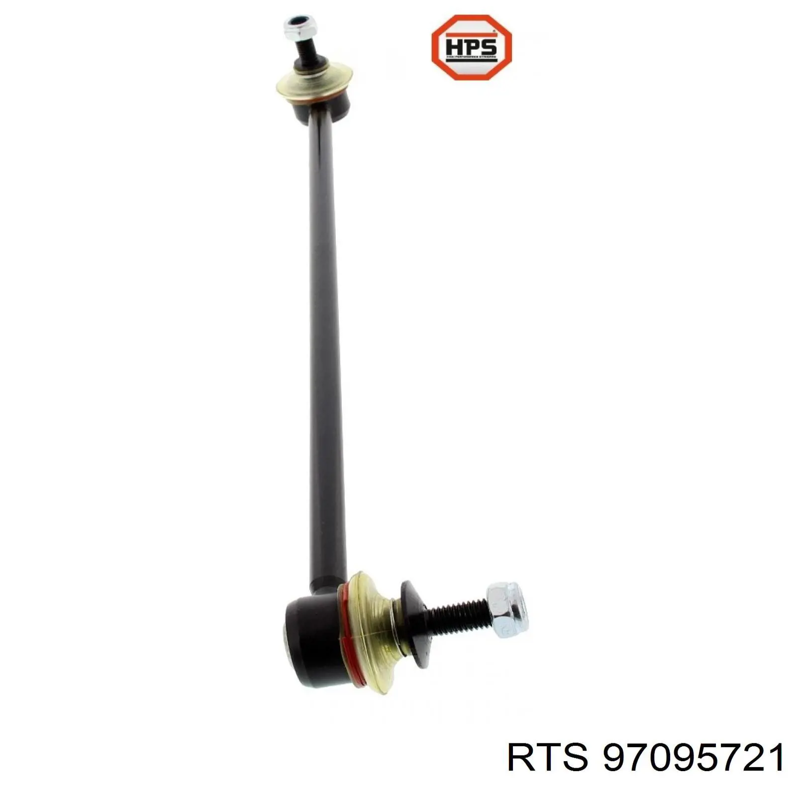 Стійка стабілізатора, переднього, права RTS 97095721 ціна, від 14.82 USD