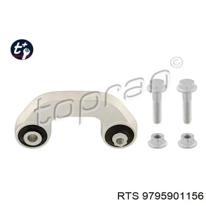 Стійка стабілізатора, переднього, права RTS 9795901156 ціна, від 13.76 USD