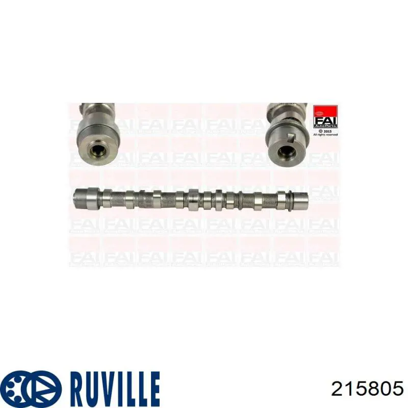 Розподільний вал впускний 215805 Ruville