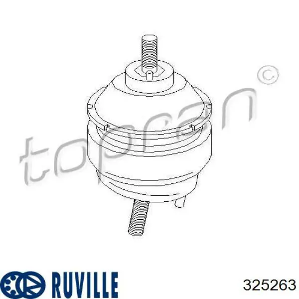 Подушка (опора) двигуна, права 325263 Ruville