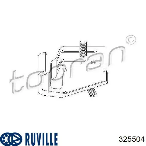 Подушка (опора) двигуна, ліва передня Ruville 325504 ціна, від 11.05 USD