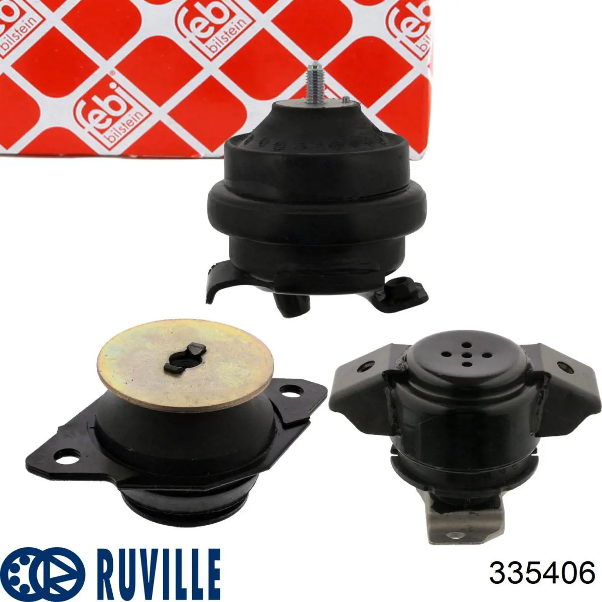 Ліва подушка двигуна Ruville 335406 ціна, від 12.16 USD