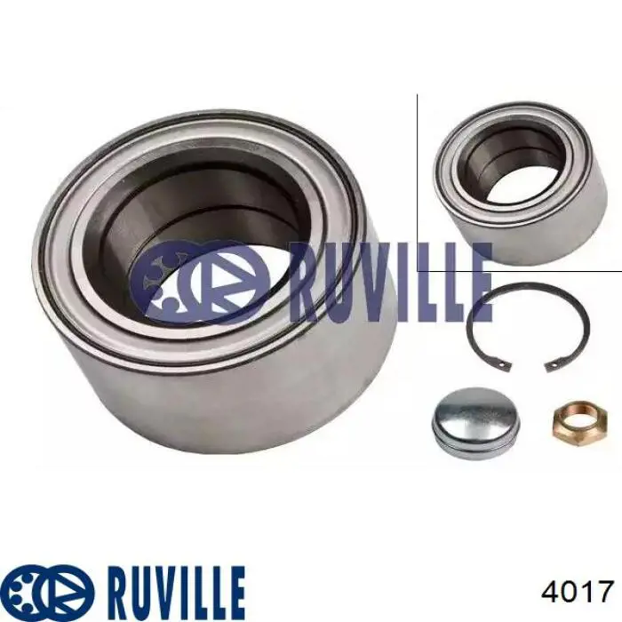 Підшипник ступиці 4017 Ruville