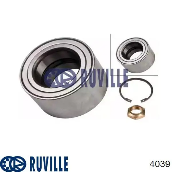 Підшипник ступиці 4039 Ruville