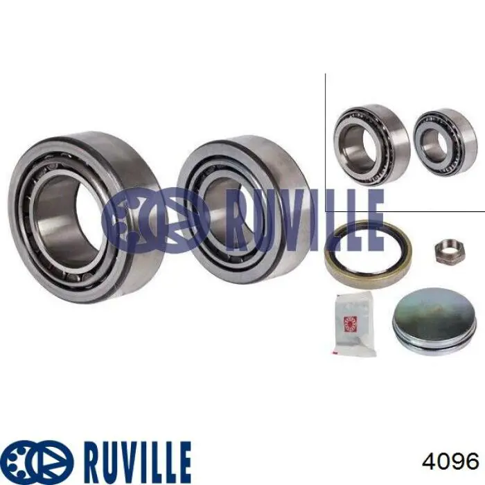 4096 Ruville Підшипник ступиці задньої