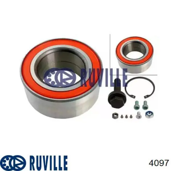 Підшипник ступиці 4097 Ruville