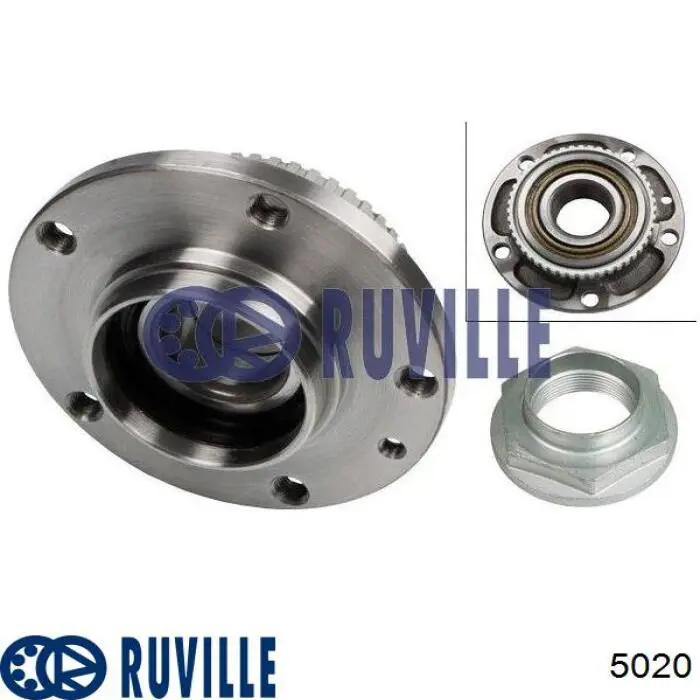 Передня маточина 5020 Ruville
