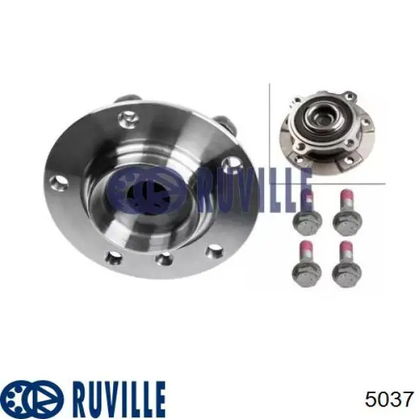 Передня маточина 5037 Ruville