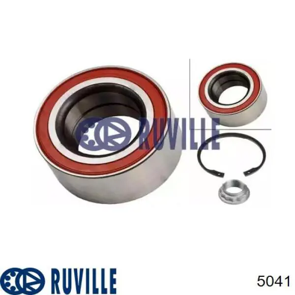 Підшипник задньої ступиці 5041 Ruville